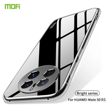 For Huawei Mate 50 RS MOFI Ming Series Ultra-thin TPU Phone Case(Transparent) - Huawei Cases by MOFI | Online Shopping South Africa | PMC Jewellery