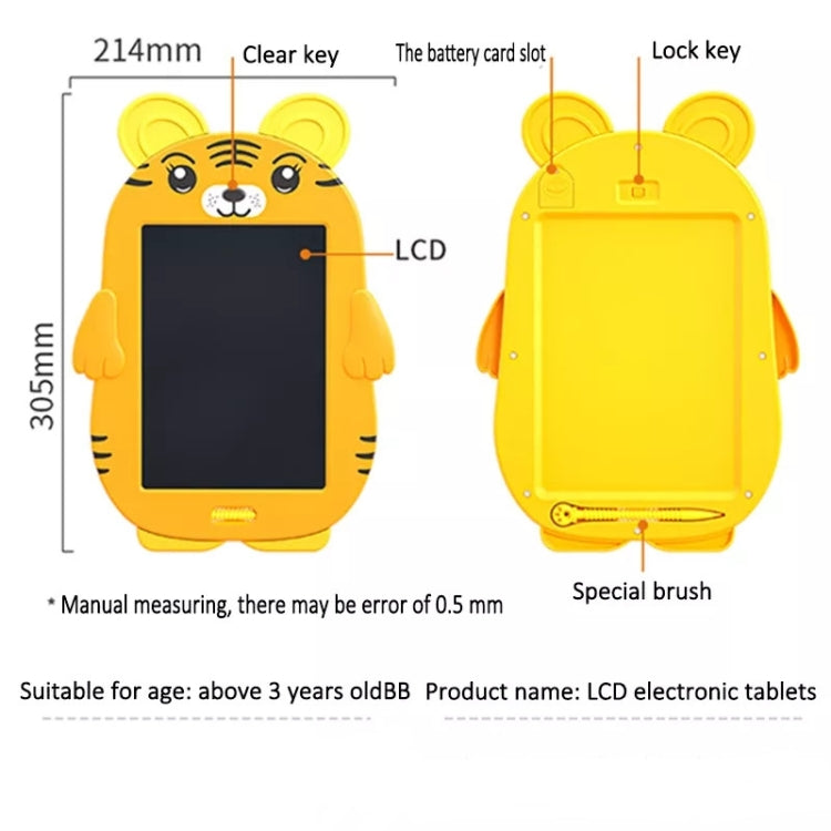 HYD-8511 Cartoon KIds LCD ABS Graffiti Drawing Colorful Hands Writing Board -  by PMC TechLife | Online Shopping South Africa | PMC TechLife | Buy Now Pay Later Mobicred