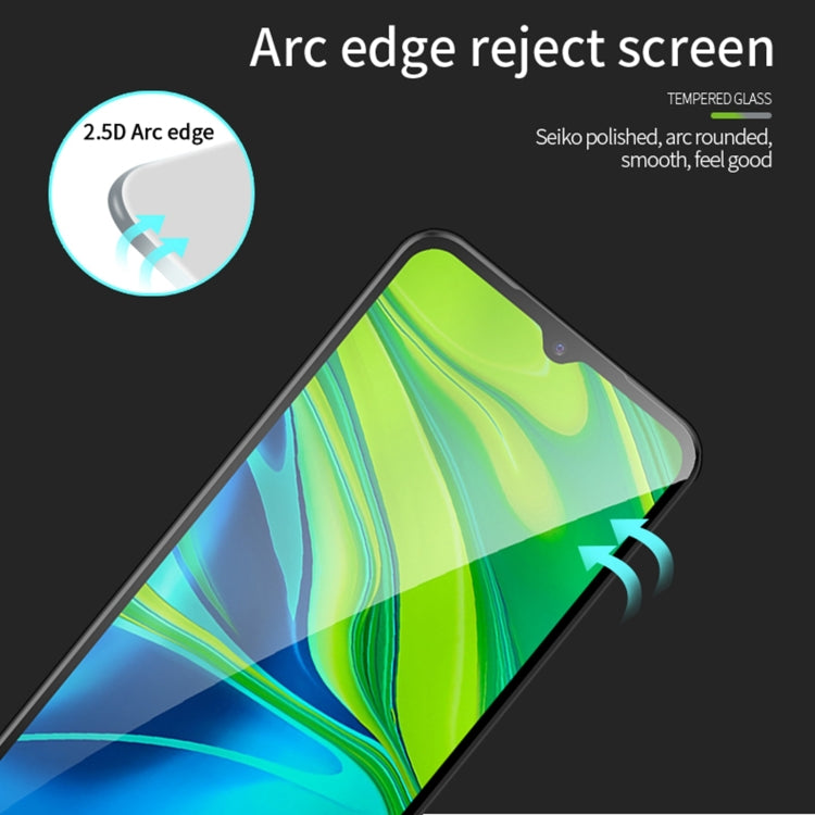 For Xiaomi Redmi A1 MOFI 9H 2.5D Full Screen Tempered Glass Film(Black) -  by MOFI | Online Shopping South Africa | PMC Jewellery