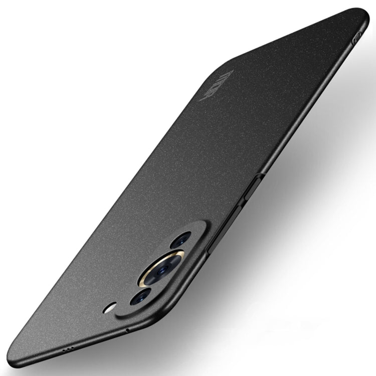 For Huawei Nova 10 Pro MOFI Fandun Series Frosted PC Ultra-thin Phone Case(Black) - Huawei Cases by MOFI | Online Shopping South Africa | PMC Jewellery