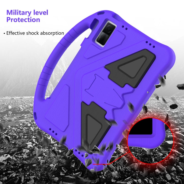 For Huawei Matepad 10.4 2022 EVA Shockproof Tablet Case with Holder(Purple) - Huawei Cases by PMC TechLife | Online Shopping South Africa | PMC TechLife | Buy Now Pay Later Mobicred