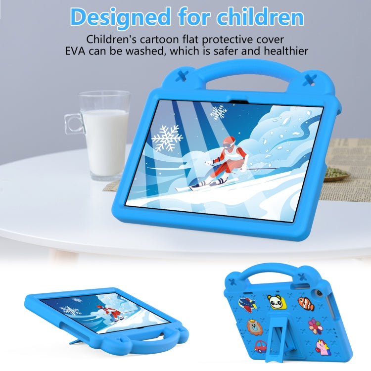 For Lenovo Tab M10 3rd Gen TB328FU / TB328XU 2022 10.1 Handle Kickstand Children EVA Shockproof Tablet Case(Sky Blue) - Lenovo by PMC Jewellery | Online Shopping South Africa | PMC Jewellery