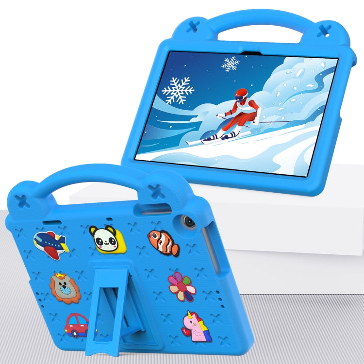 For Lenovo Tab M10 3rd Gen TB328FU / TB328XU 2022 10.1 Handle Kickstand Children EVA Shockproof Tablet Case(Sky Blue) - Lenovo by PMC Jewellery | Online Shopping South Africa | PMC Jewellery