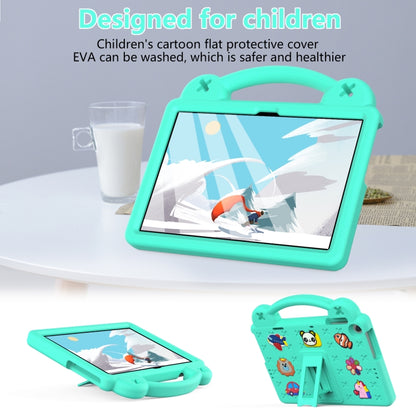 For Huawei MatePad T10S 10.1 / T10 9.7 / Honor Pad X8 10.1 Handle Kickstand Children EVA Shockproof Tablet Case(Mint Green) - Honor by PMC Jewellery | Online Shopping South Africa | PMC Jewellery