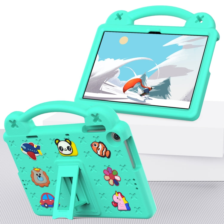 For Huawei MatePad T10S 10.1 / T10 9.7 / Honor Pad X8 10.1 Handle Kickstand Children EVA Shockproof Tablet Case(Mint Green) - Honor by PMC Jewellery | Online Shopping South Africa | PMC Jewellery