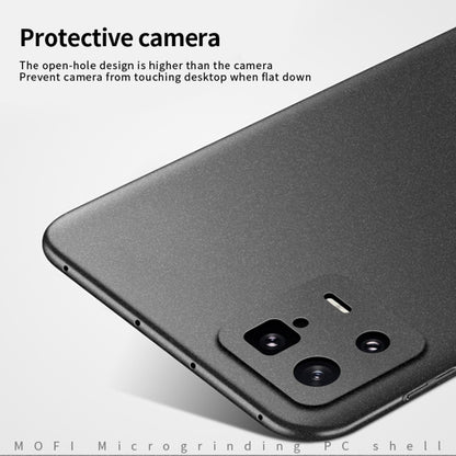 For Xiaomi 13 MOFI Fandun Series Frosted Ultra-thin PC Hard Phone Case(Green) - 13 Pro Cases by MOFI | Online Shopping South Africa | PMC Jewellery