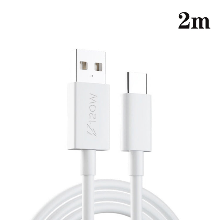 XJ-91 PD 120W 6A USB to USB-C / Type-C Flash Charging Data Cable, Length:2m - free shipping - PMC TechLife - Order now!