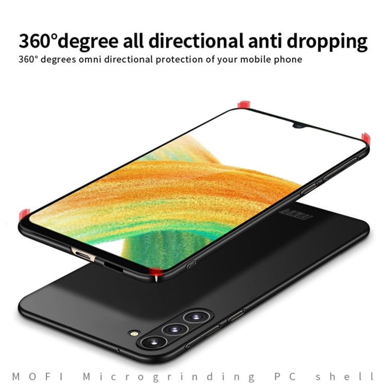 For Samsung Galaxy A34 5G MOFI Frosted PC Ultra-thin Hard Phone Case(Blue) - Galaxy Phone Cases by MOFI | Online Shopping South Africa | PMC TechLife