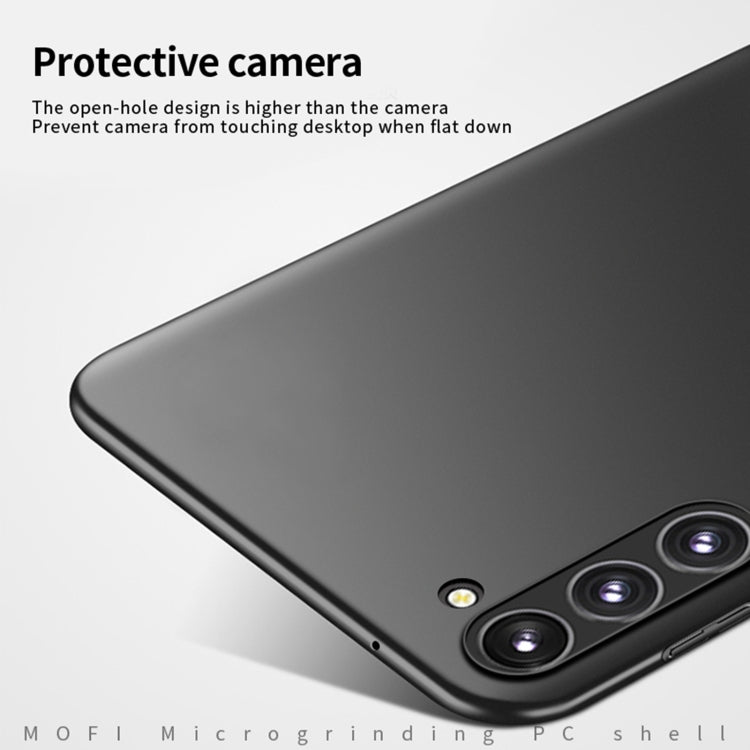 For Samsung Galaxy A35 5G MOFI Frosted PC Ultra-thin Hard Phone Case(Blue) - Galaxy Phone Cases by MOFI | Online Shopping South Africa | PMC TechLife