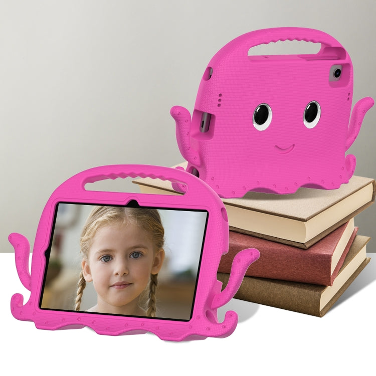 For Huawei MatePad 10.4 Octopus Style EVA PC Tablet Case(Rose Red) - Huawei by PMC TechLife | Online Shopping South Africa | PMC TechLife | Buy Now Pay Later Mobicred