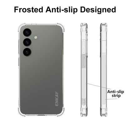 For Samsung Galaxy S24+ 5G ENKAY Clear TPU Shockproof Anti-slip Phone Case - Galaxy S24+ 5G Cases by ENKAY | Online Shopping South Africa | PMC Jewellery | Buy Now Pay Later Mobicred