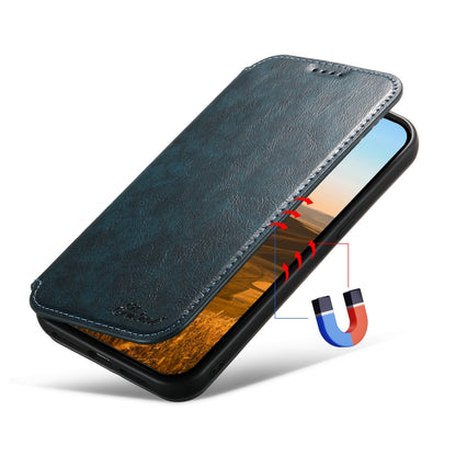 For iPhone 13 Pro Suteni J05 Leather Magnetic Magsafe Phone Case(Blue) - iPhone 13 Pro Cases by Suteni | Online Shopping South Africa | PMC Jewellery | Buy Now Pay Later Mobicred