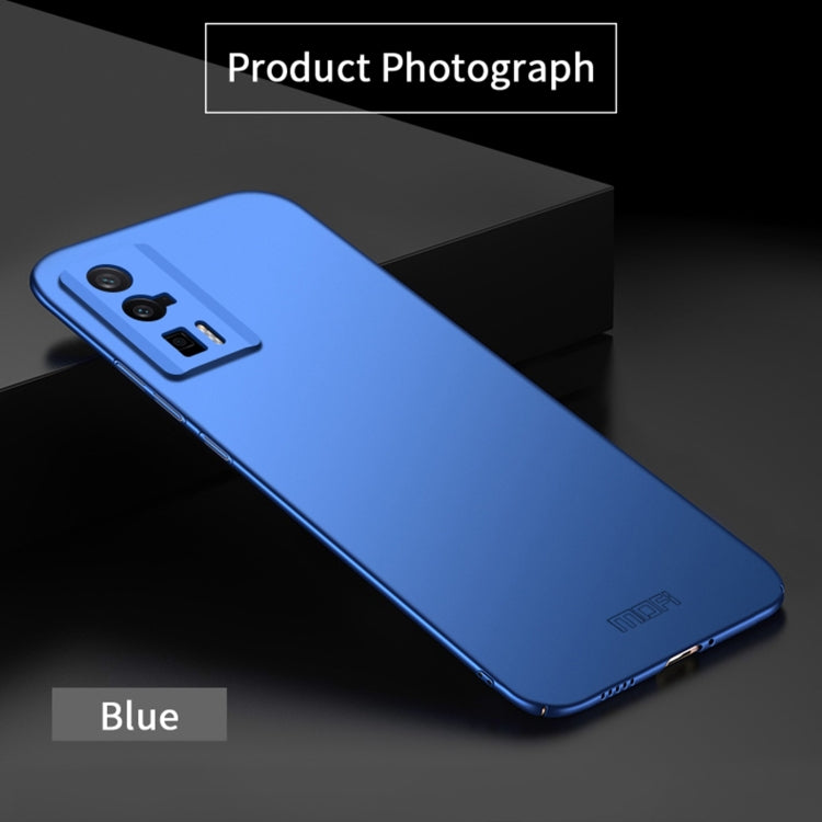 For Xiaomi Redmi K60 / K60 Pro MOFI Frosted Ultra-thin PC Hard Case(Blue) - free shipping - PMC TechLife - Order now!
