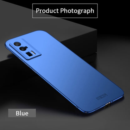 For Xiaomi Redmi K60 / K60 Pro MOFI Frosted Ultra-thin PC Hard Case(Blue) - Xiaomi Cases by MOFI | Online Shopping South Africa | PMC Jewellery