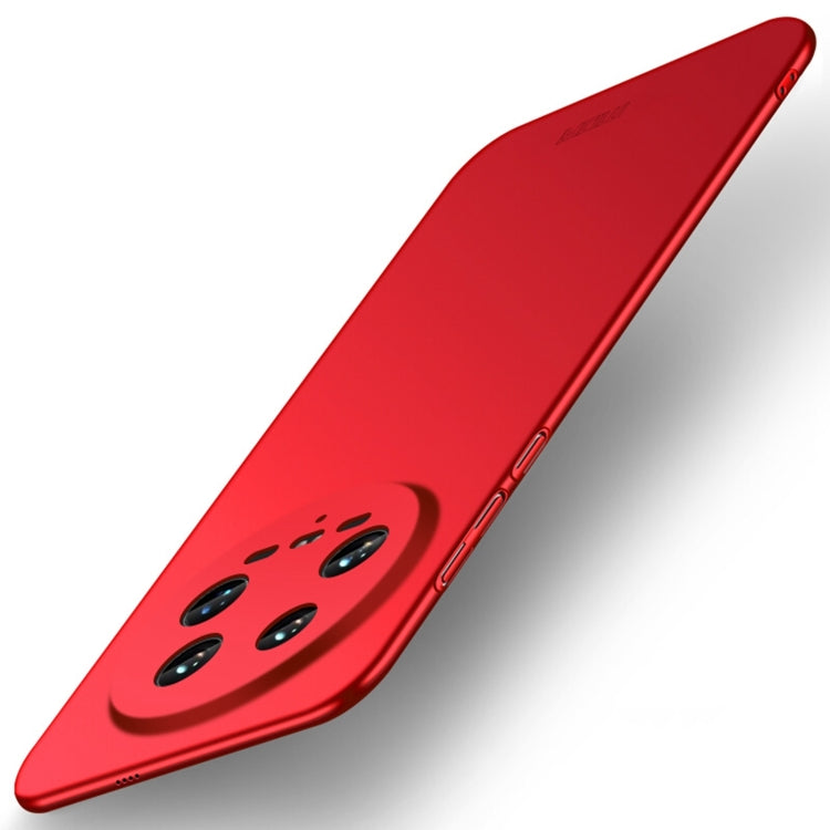 For?Xiaomi 14 Ultra MOFI Micro-Frosted PC Ultra-thin Hard Phone Case(Red) - 14 Ultra Cases by MOFI | Online Shopping South Africa | PMC Jewellery