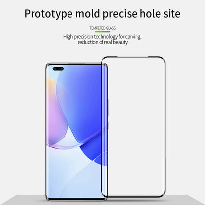 For Huawei nova 11 Ultra MOFI 9H 3D Explosion-proof Hot Bending Full Screen Tempered Glass Film(Black) - Huawei Tempered Glass by MOFI | Online Shopping South Africa | PMC Jewellery