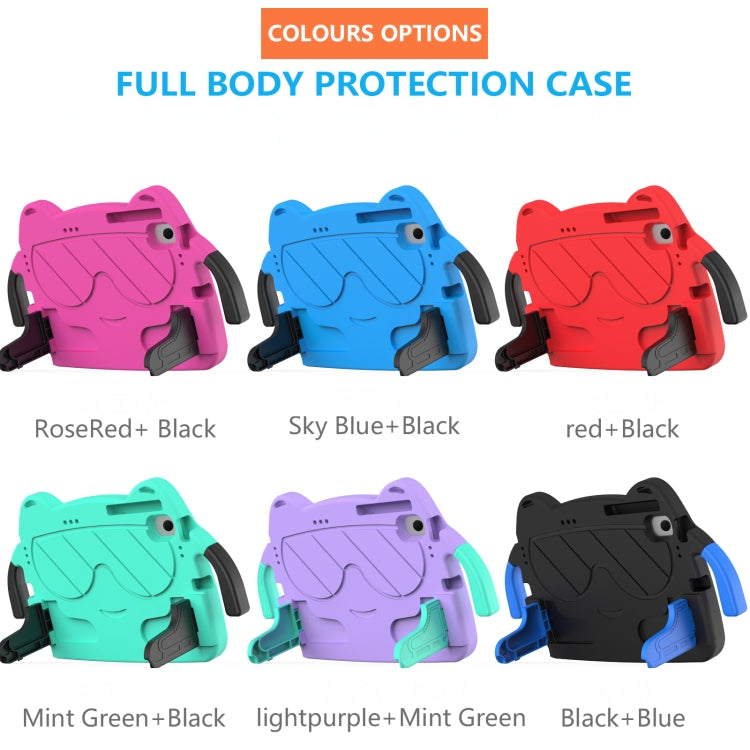 For Huawei Matepad SE 10.4 2023 Ice Baby EVA Shockproof Hard PC Tablet Case(Black+Blue) - Huawei by PMC TechLife | Online Shopping South Africa | PMC TechLife | Buy Now Pay Later Mobicred