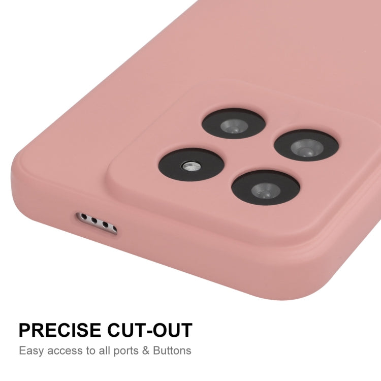 For Xiaomi 14 Pro ENKAY Hat-Prince Liquid Silicone Shockproof Soft Phone Case(Light Green) - 14 Pro Cases by ENKAY | Online Shopping South Africa | PMC Jewellery | Buy Now Pay Later Mobicred