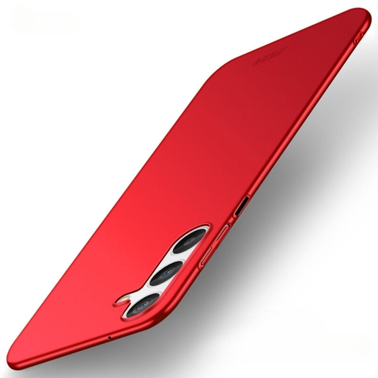 For Samsung Galaxy A24 4G MOFI Frosted PC Ultra-thin Hard Phone Case(Red) - Galaxy Phone Cases by MOFI | Online Shopping South Africa | PMC TechLife