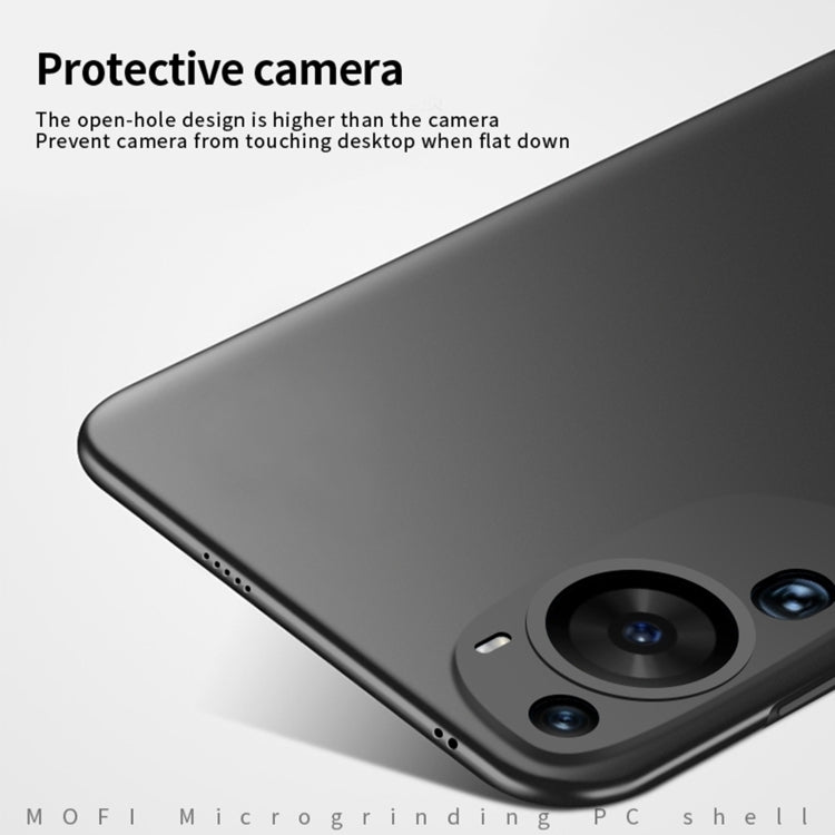 For Huawei P60 Art MOFI Frosted PC Ultra-thin Hard Phone Case(Black) - free shipping - PMC TechLife - Order now!