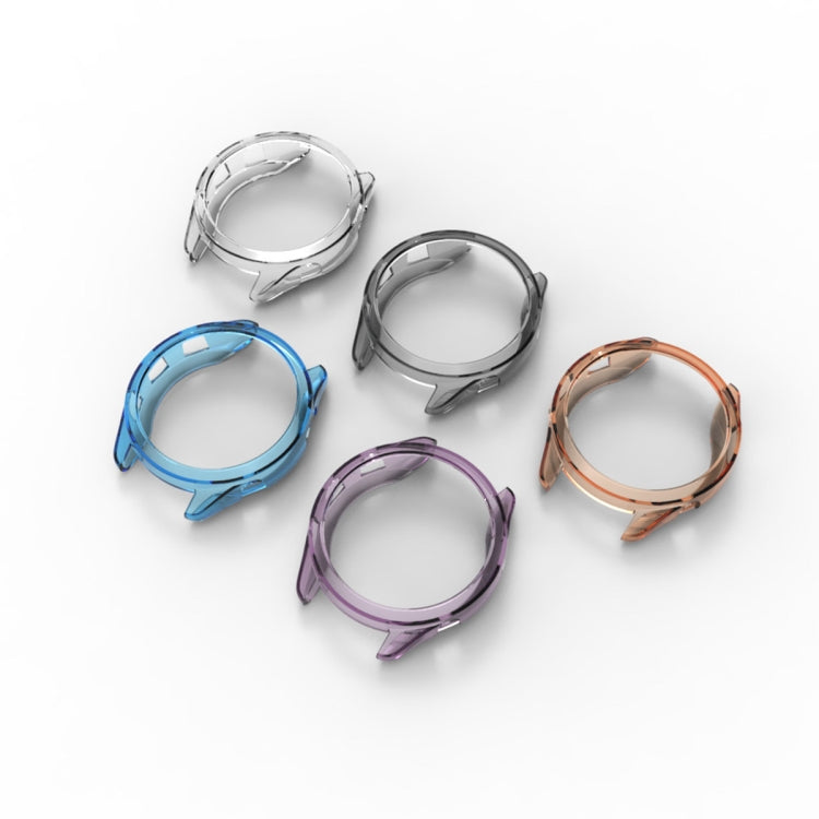 For Garmin Forerunner 965 ENKAY Hat-Prince Transparent TPU Frame Drop Protection Case(Blue) - free shipping - PMC TechLife - Order now!