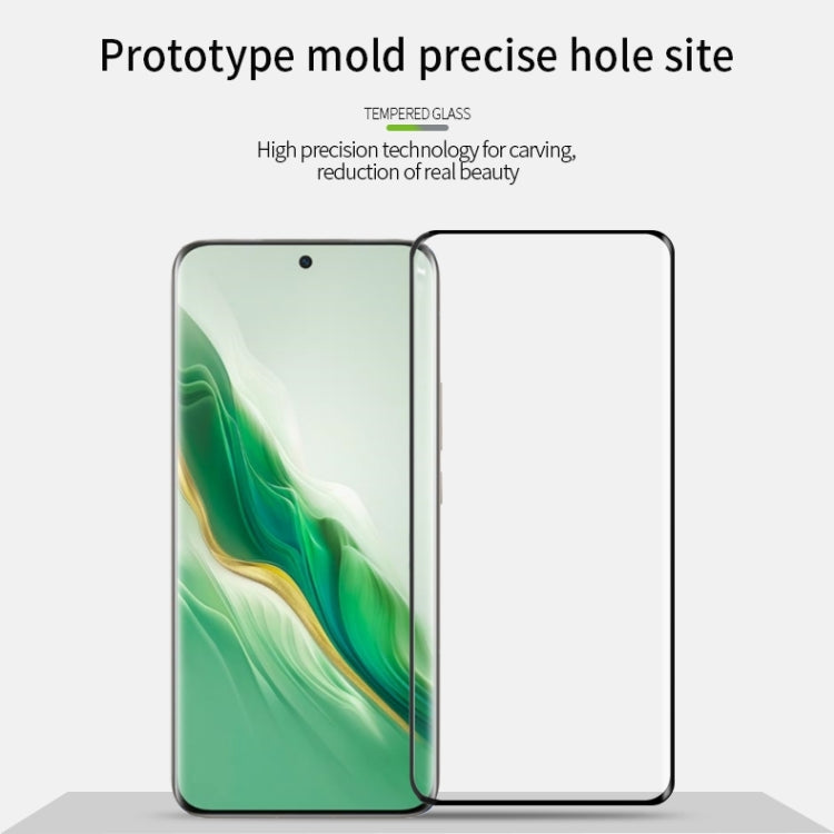 For Honor Magic6 PINWUYO 9H 3D Hot Bending Tempered Glass Film(Black) - Honor Tempered Glass by PINWUYO | Online Shopping South Africa | PMC Jewellery | Buy Now Pay Later Mobicred