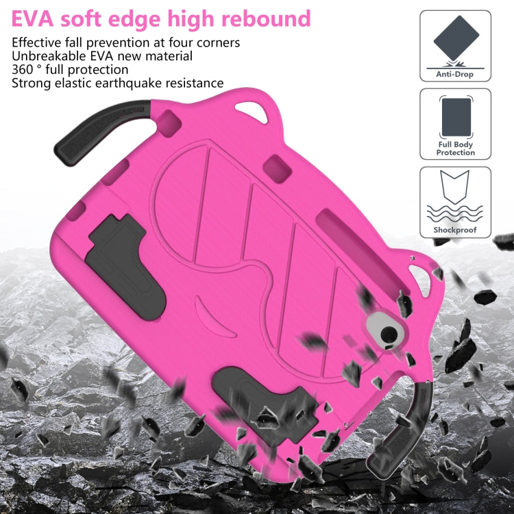 For Lenovo Tab M8 8506X 3rd Gen Ice Baby EVA Shockproof Hard PC Tablet Case(Rose Red+Black) - Lenovo by PMC TechLife | Online Shopping South Africa | PMC TechLife | Buy Now Pay Later Mobicred