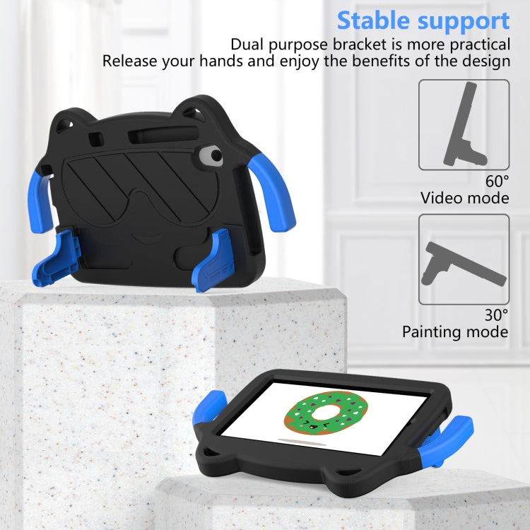 For Lenovo Tab M8 8506X 3rd Gen Ice Baby EVA Shockproof Hard PC Tablet Case(Black+Blue) - Lenovo by PMC TechLife | Online Shopping South Africa | PMC TechLife | Buy Now Pay Later Mobicred
