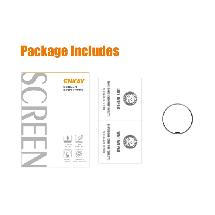 For Garmin Epix Pro Gen 2 51mm ENKAY 3D Full Coverage Soft PC Edge + PMMA HD Screen Protector Film - Screen Protector by ENKAY | Online Shopping South Africa | PMC TechLife