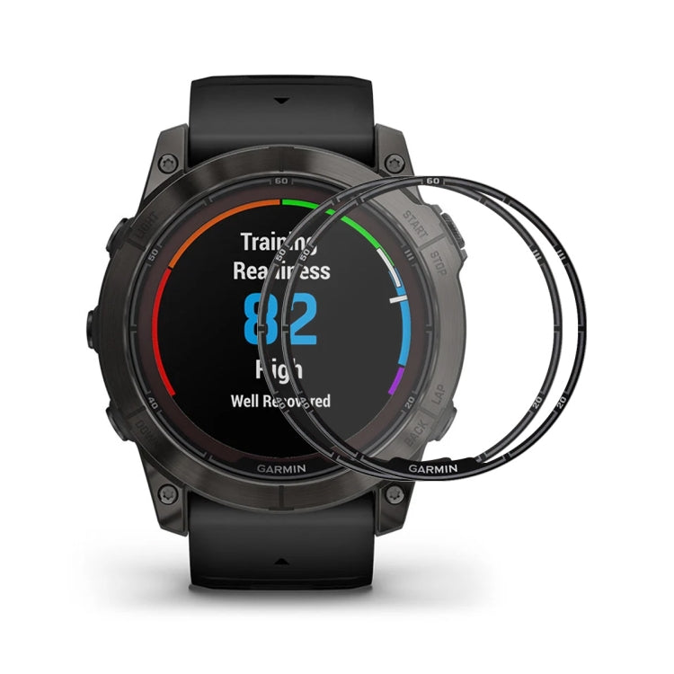 For Garmin Fenix 7 Pro 2pcs ENKAY 3D Full Coverage Soft PC Edge PMMA HD Screen Protector Film - free shipping - PMC TechLife - Order now!