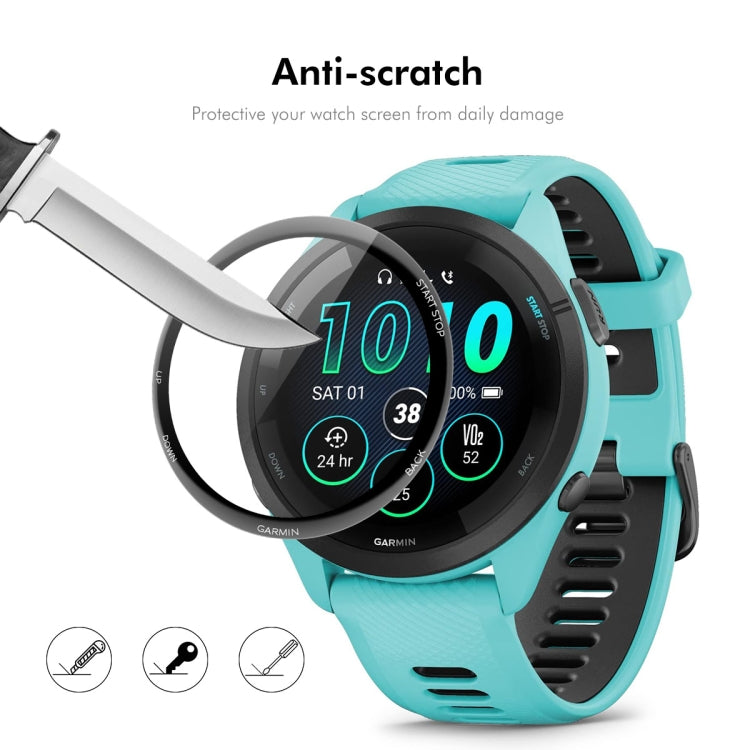 For Garmin Forerunner 265S 10pcs ENKAY 3D Full Coverage Soft PC Edge PMMA HD Screen Protector Film - free shipping - PMC TechLife - Order now!