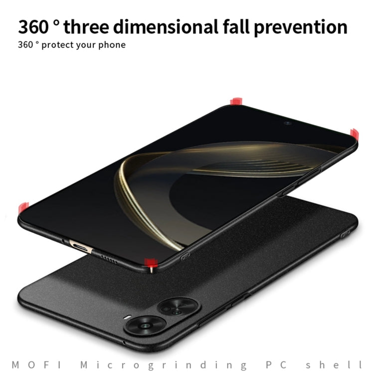 For Huawei nova 11 SE MOFI Fandun Series Frosted PC Ultra-thin All-inclusive Phone Case(Black) - Huawei Cases by MOFI | Online Shopping South Africa | PMC Jewellery | Buy Now Pay Later Mobicred