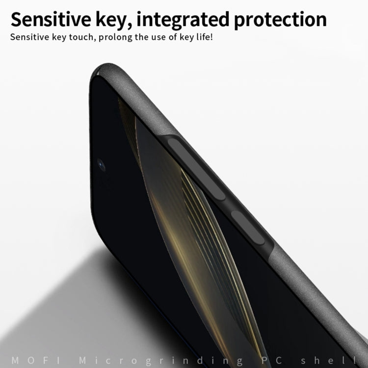 For Huawei nova 11 SE MOFI Fandun Series Frosted PC Ultra-thin All-inclusive Phone Case(Black) - Huawei Cases by MOFI | Online Shopping South Africa | PMC Jewellery | Buy Now Pay Later Mobicred