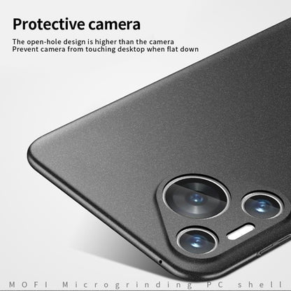 For Huawei P70 MOFI Fandun Series Frosted PC Ultra-thin All-inclusive Phone Case(Black) - Huawei Cases by MOFI | Online Shopping South Africa | PMC Jewellery