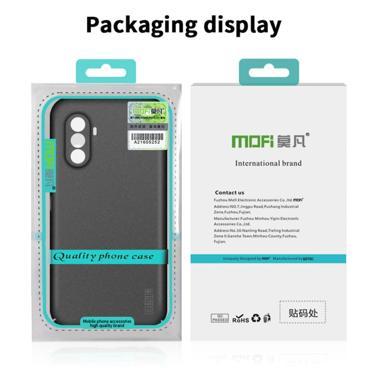 For Huawei nova 11 SE MOFI Fandun Series Frosted PC Ultra-thin All-inclusive Phone Case(Green) - Huawei Cases by MOFI | Online Shopping South Africa | PMC Jewellery | Buy Now Pay Later Mobicred