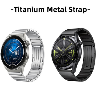 For Huawei Watch GT 2 Pro One Bead Titanium Alloy Watch Band(Gray) - Watch Bands by PMC Jewellery | Online Shopping South Africa | PMC Jewellery