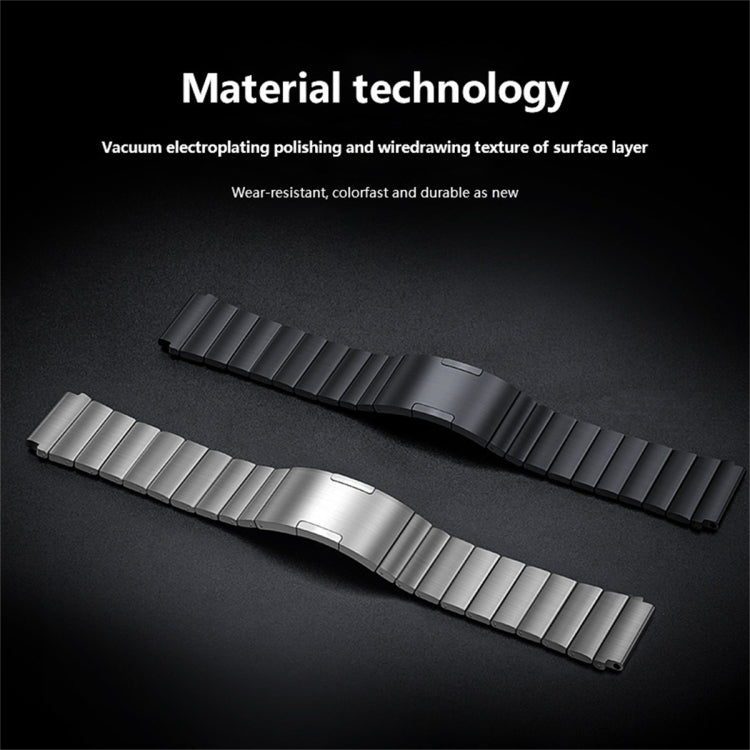 For Samsung Galaxy Watch 3 45mm One Bead Titanium Alloy Watch Band(Gray) - Watch Bands by PMC TechLife | Online Shopping South Africa | PMC TechLife