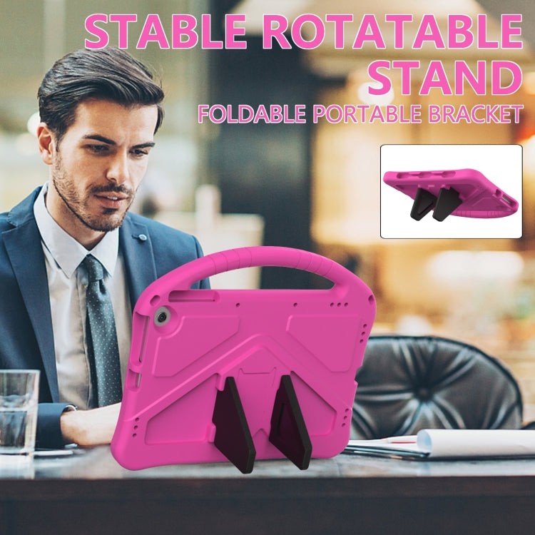 For Amazon Fire Max 11 2023 EVA Shockproof Tablet Case with Holder(RoseRed) - Amazon by PMC TechLife | Online Shopping South Africa | PMC TechLife | Buy Now Pay Later Mobicred