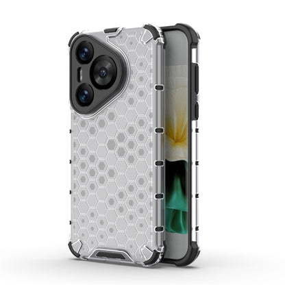 For Huawei Pura 70 Shockproof Honeycomb Phone Case(White) - Huawei Cases by PMC Jewellery | Online Shopping South Africa | PMC Jewellery | Buy Now Pay Later Mobicred