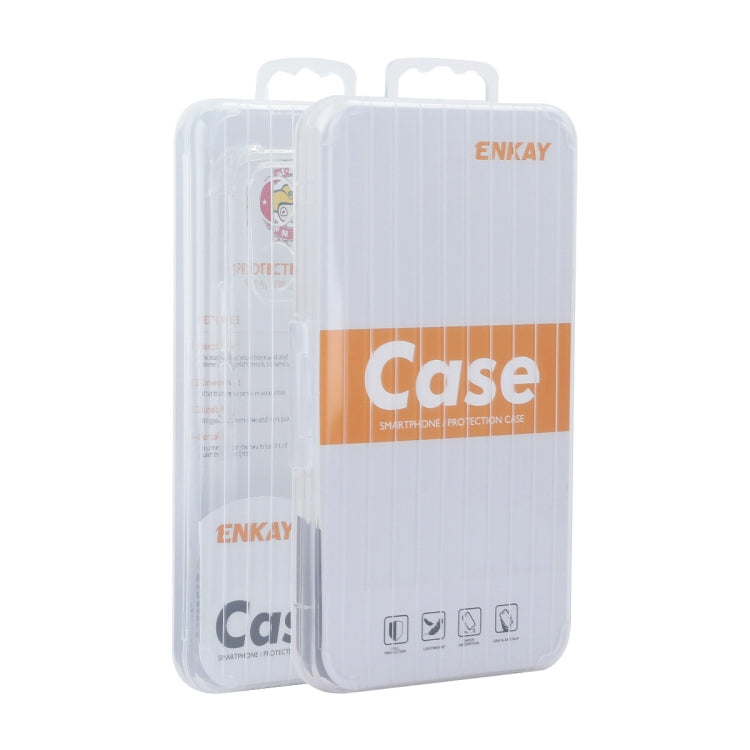 For iPhone 16 Pro ENKAY Hat-Prince Transparent TPU Shockproof Phone Case - iPhone 16 Pro Cases by ENKAY | Online Shopping South Africa | PMC TechLife | Buy Now Pay Later Mobicred