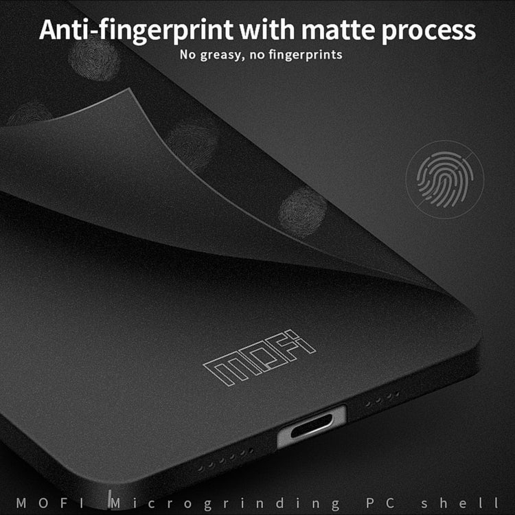 For iPhone 15 Pro Max MOFI Fandun Series Frosted PC Ultra-thin All-inclusive Phone Case(Green) - iPhone 15 Pro Max Cases by MOFI | Online Shopping South Africa | PMC TechLife