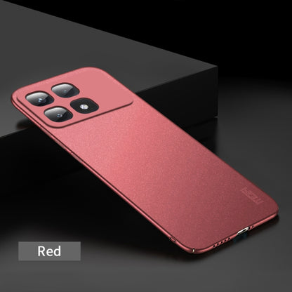 For Xiaomi Redmi K70 Ultra MOFI Fandun Series Frosted PC Ultra-thin All-inclusive Phone Case(Red) - Xiaomi Cases by MOFI | Online Shopping South Africa | PMC Jewellery | Buy Now Pay Later Mobicred