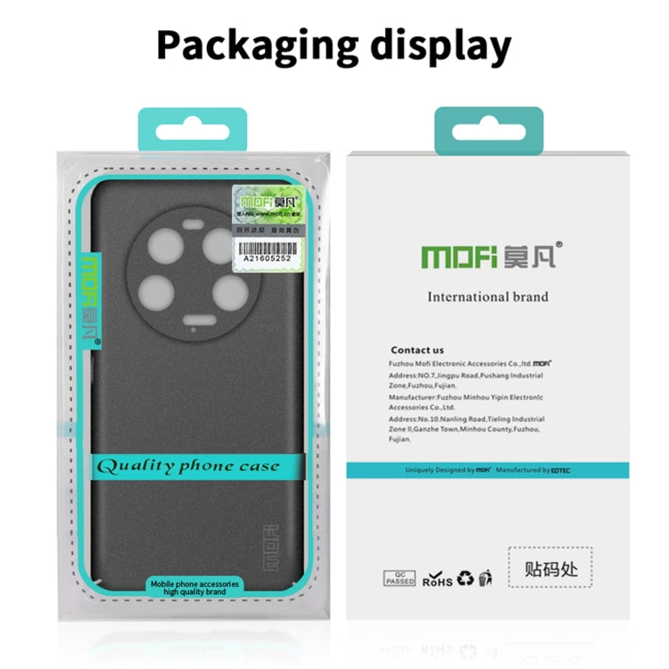 For Xiaomi Redmi K70 Ultra MOFI Fandun Series Frosted PC Ultra-thin All-inclusive Phone Case(Gray) - Xiaomi Cases by MOFI | Online Shopping South Africa | PMC Jewellery | Buy Now Pay Later Mobicred