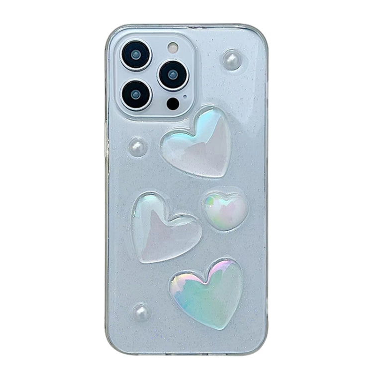 For iPhone 12 Pro Max Love Epoxy TPU Phone Case(Transparent) - free shipping - PMC TechLife - Order now!