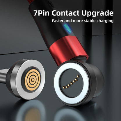 ENKAY 3A USB to Type-C / 8 Pin Magnetic 540 Degrees Rotating Fast Charging Cable, Length:1m(Green) - Charging Cable & Head by ENKAY | Online Shopping South Africa | PMC Jewellery | Buy Now Pay Later Mobicred