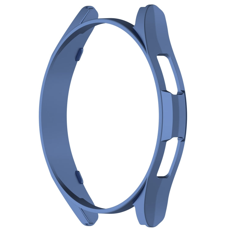 For Samsung Galaxy Watch 6 Classic 43mm Half Coverage Hollow PC Watch Protective Case(Blue) - Watch Cases by PMC TechLife | Online Shopping South Africa | PMC TechLife