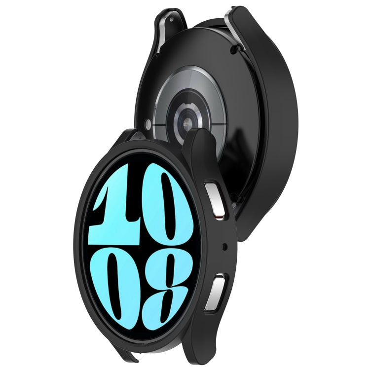 For Samsung Galaxy Watch 6 40mm Half Coverage Hollow PC Watch Protective Case(Black) - free shipping - PMC TechLife - Order now!