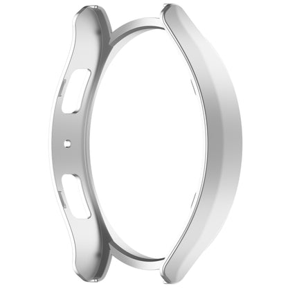 For Samsung Galaxy Watch 6 40mm Half Coverage Hollow PC Watch Protective Case(Silver) - Watch Cases by PMC Jewellery | Online Shopping South Africa | PMC Jewellery