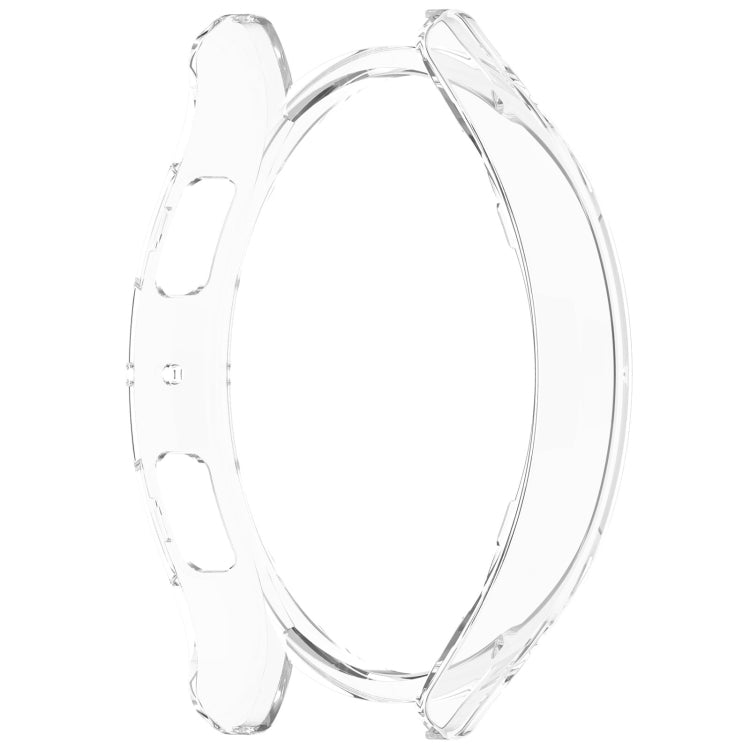 For Samsung Galaxy Watch 6 40mm Half Coverage Hollow PC Watch Protective Case(Transparent) - Watch Cases by PMC Jewellery | Online Shopping South Africa | PMC Jewellery