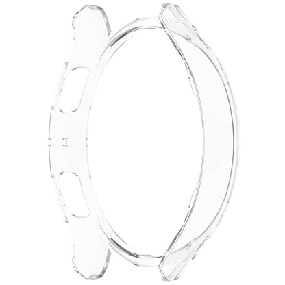 For Samsung Galaxy Watch 6 40mm Half Coverage Hollow PC Watch Protective Case(Transparent) - Watch Cases by PMC Jewellery | Online Shopping South Africa | PMC Jewellery